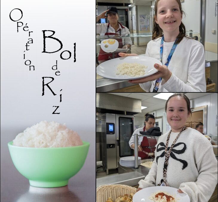 JOURNÉE BOL DE RIZ